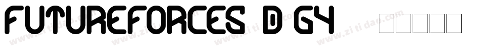 FutureForces3D-gY54字体转换