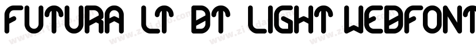 futura_lt_bt_light-webfont.woff字体转换