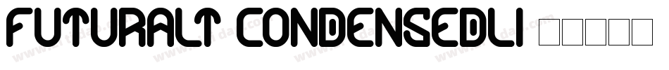 futuralt-condensedli字体转换