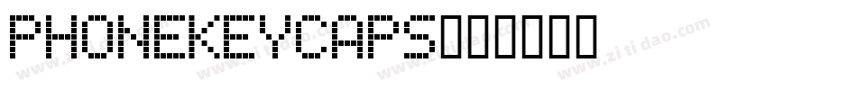 PhoneKeyCaps字体转换