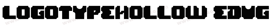 LogotypeHollow-EDVg字体转换