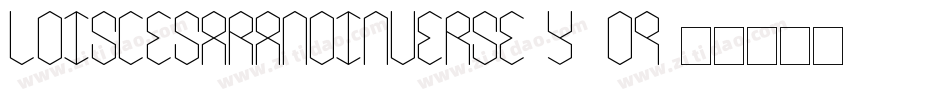 LoisCesaranoInverse-Y9oq字体转换
