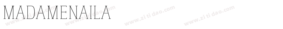 MadameNaila字体转换