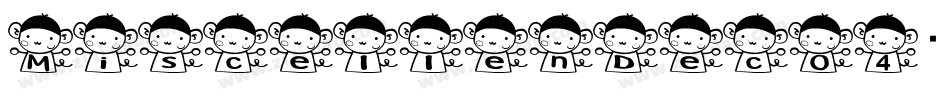 MiscellenDecO4转换器字体转换