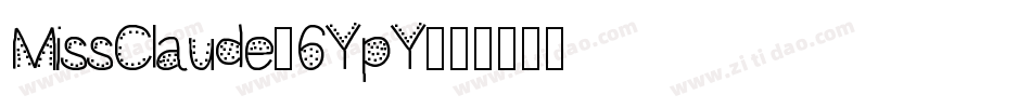 MissClaude-6YpY字体转换