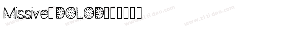 Missive-DOLOD字体转换