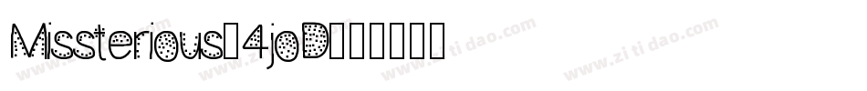 Missterious-4joD字体转换