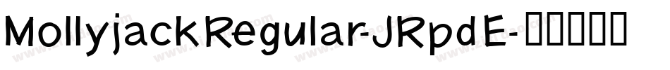 MollyjackRegular-JRpdE字体转换
