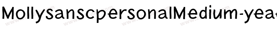 MollysanscpersonalMedium-yeae字体转换