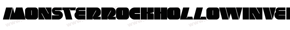 MonsterRockHollowInverse-2wpv字体转换 MonsterRockHollowInverse-2wpv字体转换