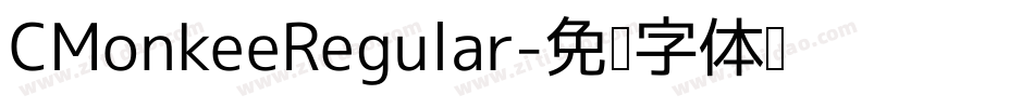 CMonkeeRegular字体转换