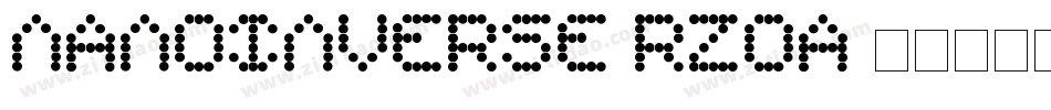 NanoInverse-RzoA字体转换