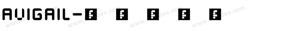 AVIGAIL字体转换