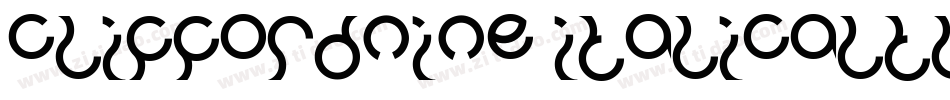CliffordNine-ItalicAltLF字体转换