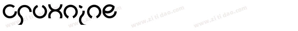 CruxNine字体转换