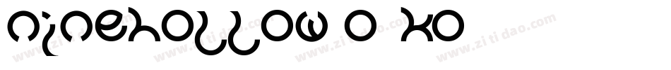 NineHollow-O6KO字体转换