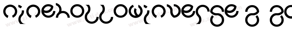 NineHollowInverse-Z6zq字体转换