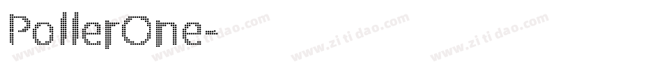 PollerOne字体转换