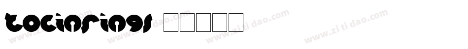 TOCinRings字体转换