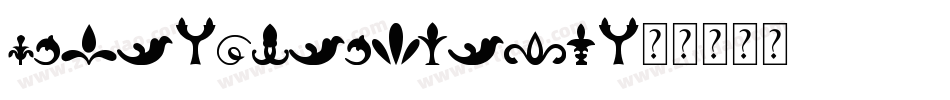 Faun-Ornaments字体转换