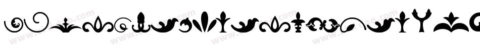 SoftOrnamentsNine-9xW0字体转换 SoftOrnamentsNine-9xW0字体转换