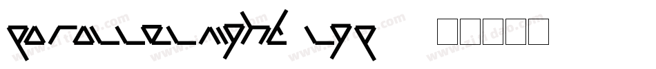 ParallelNight-lgP65字体转换