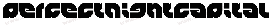PerfectNightCapital-6BjA字体转换