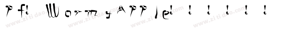 pf_WormyApple字体转换