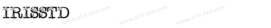 IrisStd字体转换