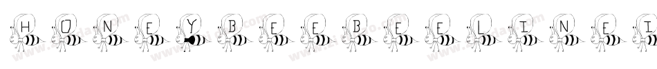 HoneybeeBeelineItalic-ddO7字体转换