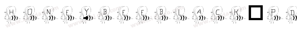 HoneybeeBlack-PdqE字体转换