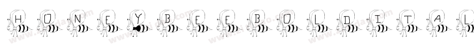 HoneybeeBoldItalic-4qgD字体转换