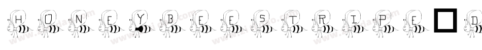HoneybeeStripe-DRG0字体转换