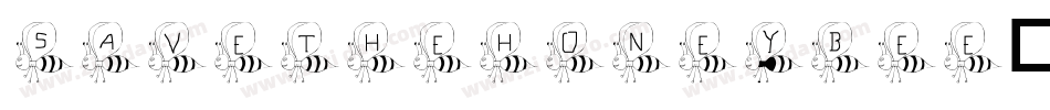 SaveTheHoneybee-Zn98字体转换