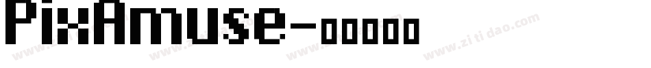 PixAmuse字体转换