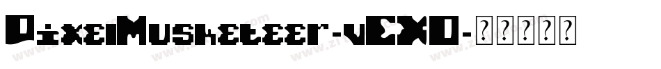 PixelMusketeer-vEXO字体转换