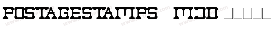 Postagestamps-8MJD字体转换