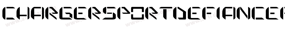 ChargerSportDefianceBoldExtended-OrJ4字体转换