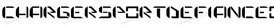 ChargerSportDefianceOblique-J1wa字体转换