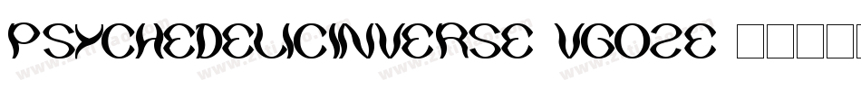 PsychedelicInverse-VGOze字体转换