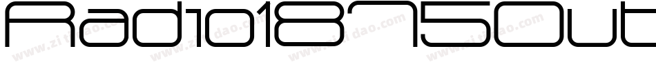 Radio1875Outlined-5B0Z字体转换 Radio1875Outlined-5B0Z字体转换