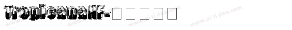 TropicanaNF字体转换