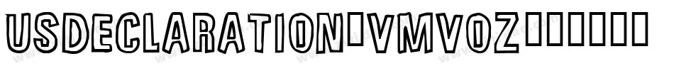 UsDeclaration-vmvoZ字体转换