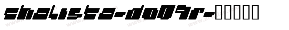 Chalista-DO09R字体转换
