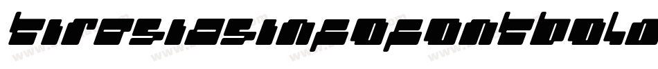 TiresiasInfofontBold-axp09字体转换