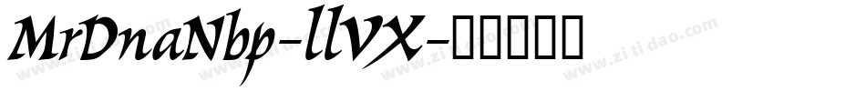 MrDnaNbp-llVX字体转换