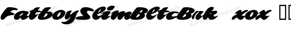 FatboySlimBltcBrk-5xox字体转换