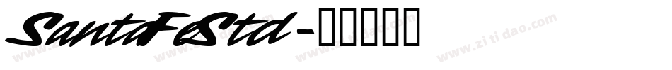 SantaFeStd字体转换