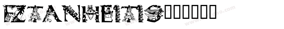 FZTanHeiTiS字体转换