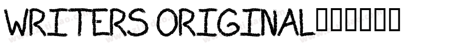 writers_original字体转换